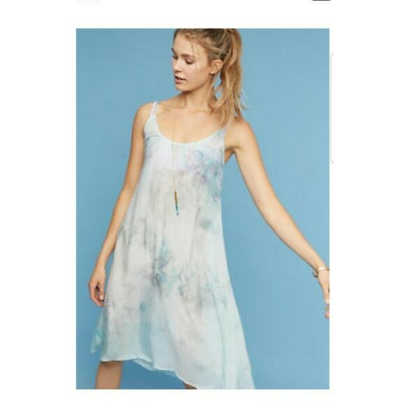 NEW Anthropologie Tanja Dress by Love Tanjane Size XS Hand Dyed - Picture 2 of 6